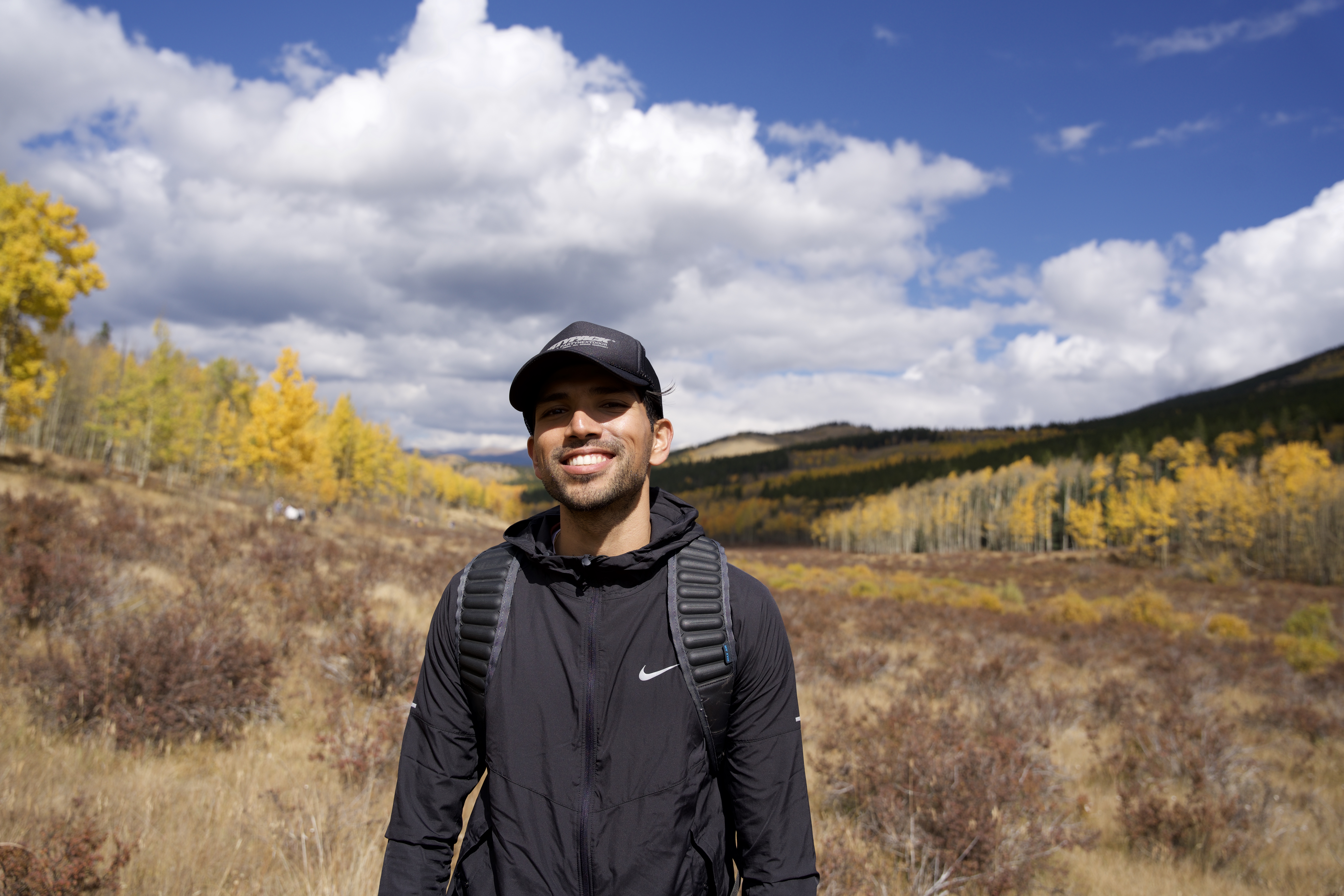 Mit and his wife at their wedding